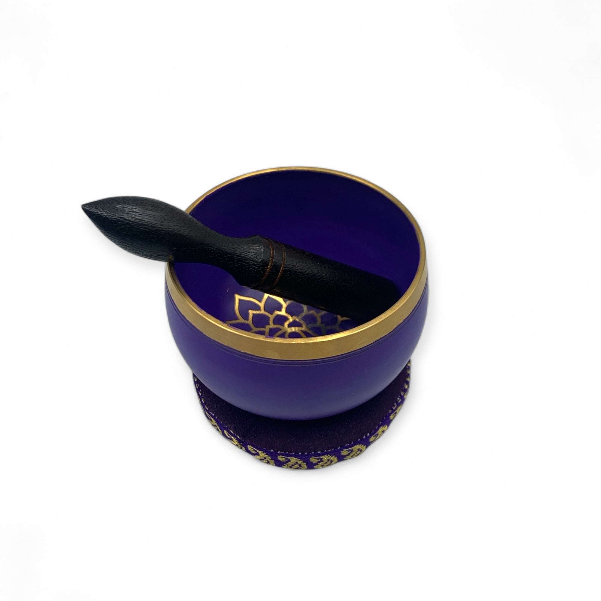 Singing Bowl - Tibetan 3" - Purple (Crown Chakra)